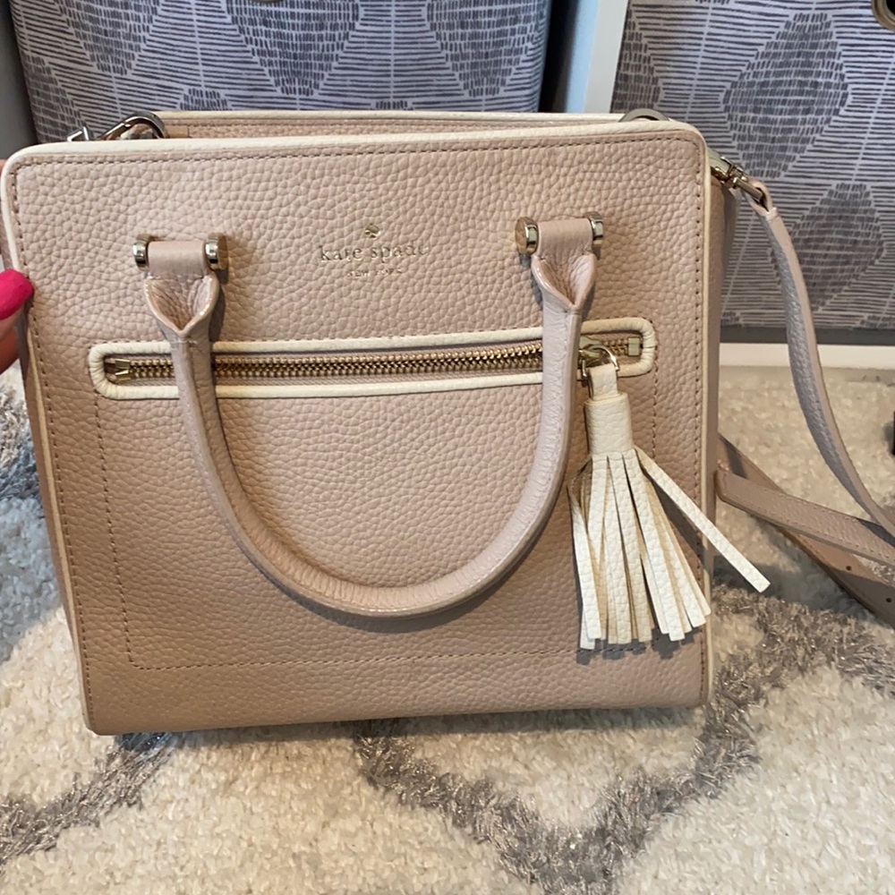 Light pink and white Kate spade